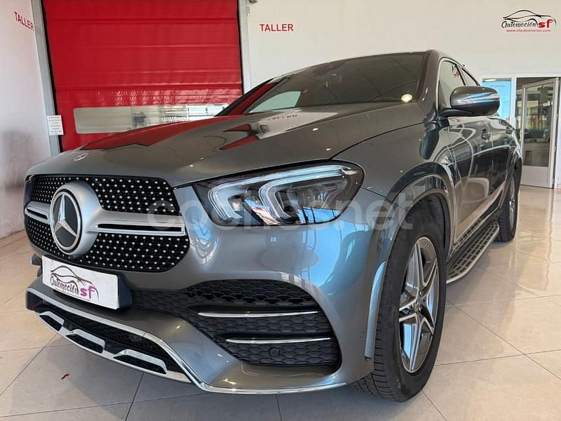 Usado Mercedes GLE350 320 CV (235 kW) 2022 Gris / plata Coupe