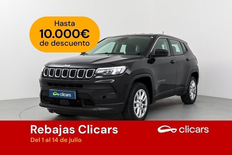 Negro Usado 2024 Jeep Compass Longitude SUV | 30.990 € (Precio justo) - Imagen 1/2