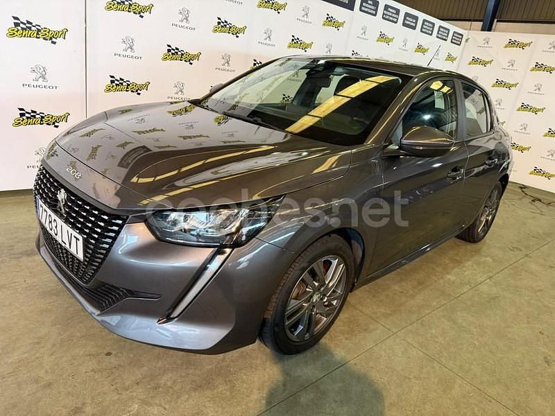 Gris / plata Usado 2021 Peugeot 208 Active Utilitario | 12.500 € (Precio justo) - Imagen 1/4