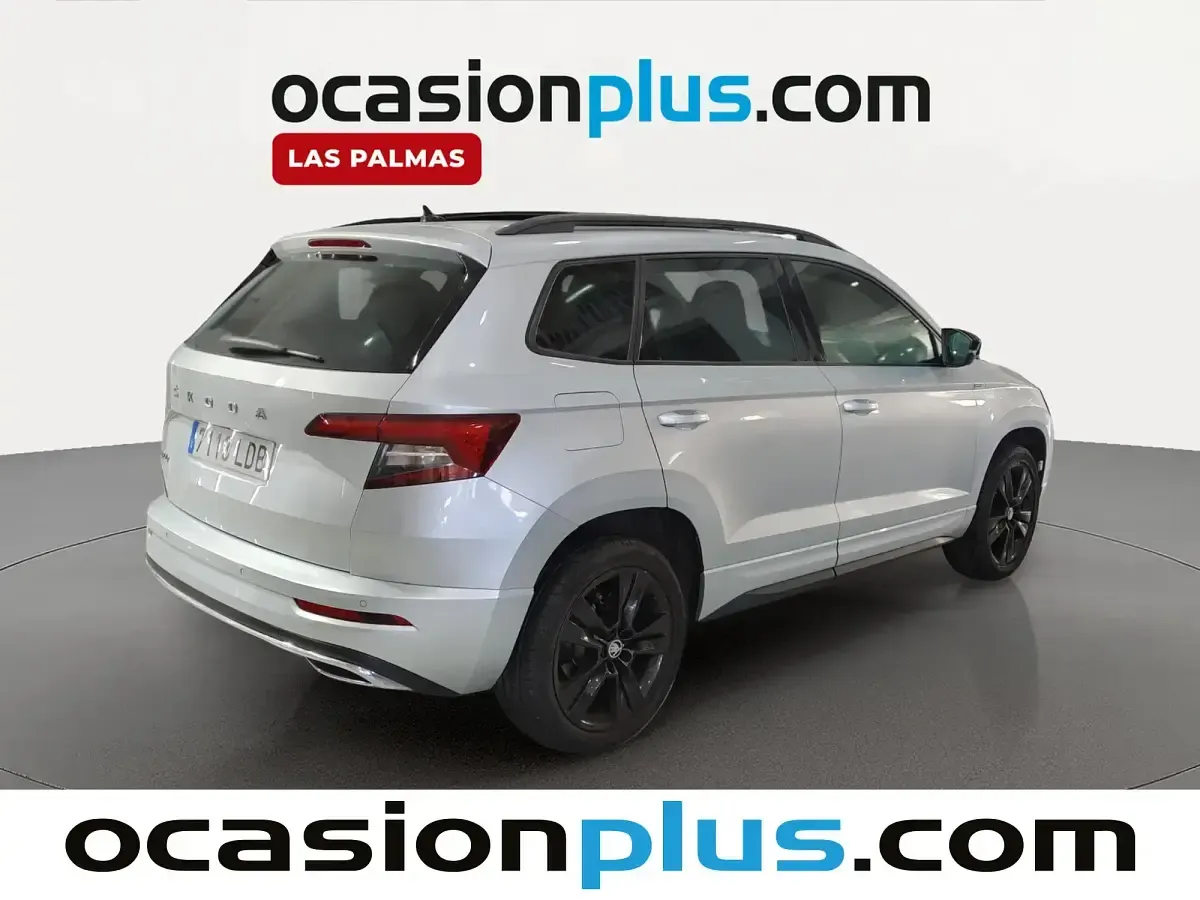 Usado Skoda Karoq SportLine 150 CV (110 kW) 2019 Gris SUV