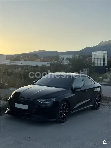 Usado Audi A3 333 CV (244 kW) 2025 Negro Berlina
