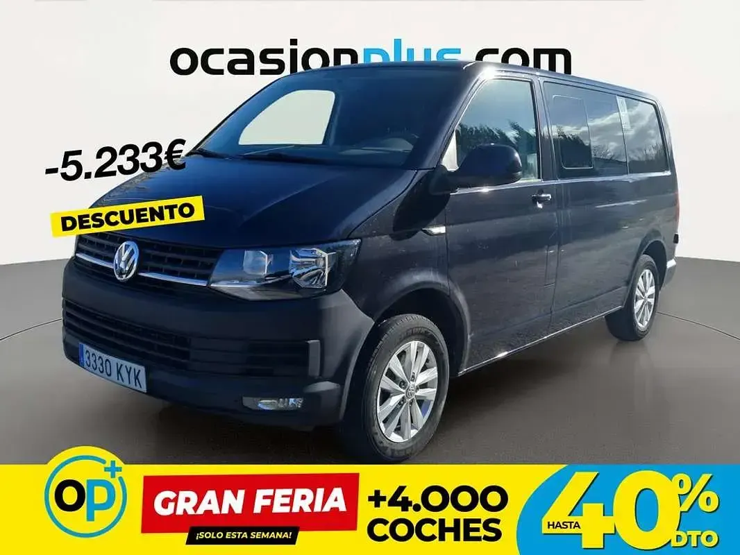 Usado VW T6.1 150 CV (110 kW) 2019 Negro Van