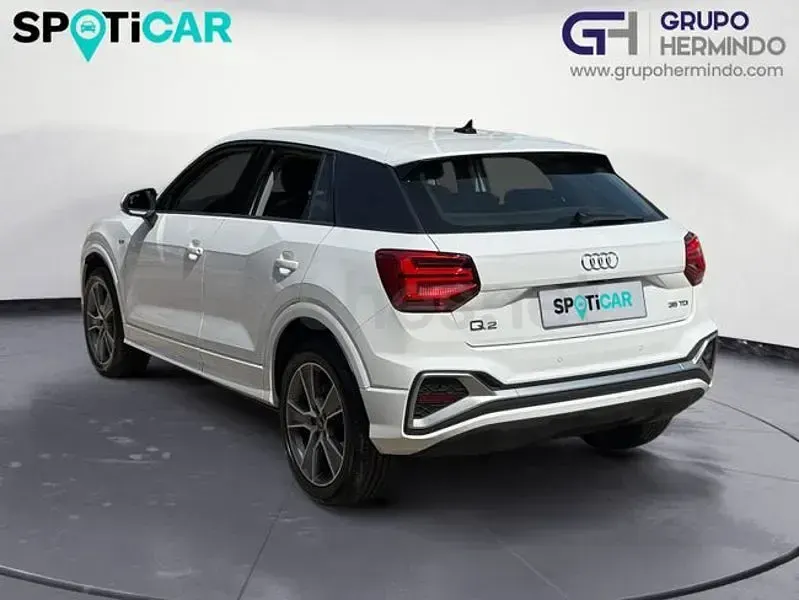 Usado Audi Q2 Advanced 150 CV (110 kW) 2022 Blanco SUV