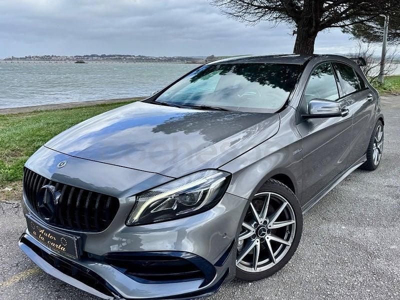 Usado Mercedes A45 AMG 381 CV (280 kW) 2017 Gris / plata Berlina