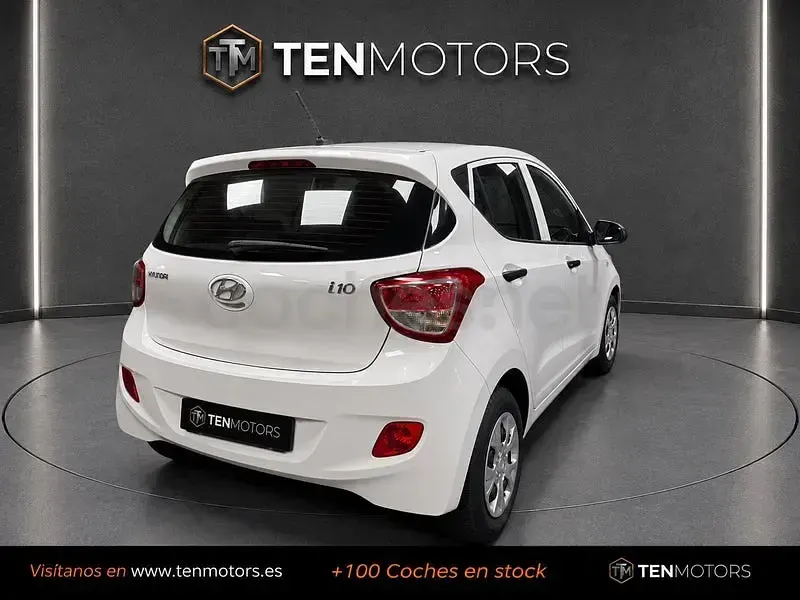 Usado Hyundai i10 66 CV (48 kW) 2016 Blanco Utilitario