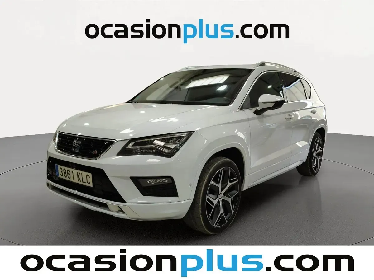 Usado Seat Ateca 4Drive 190 CV (139 kW) 2018 Blanco SUV