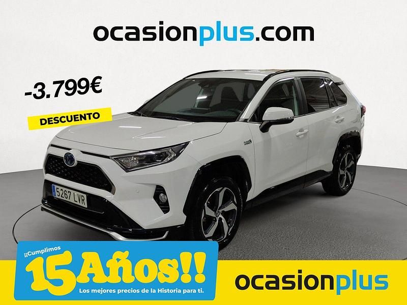 Blanco Usado 2021 Toyota RAV4 Hybrid Advance SUV | 38.490 € (Un poco caro) - Imagen 1/4