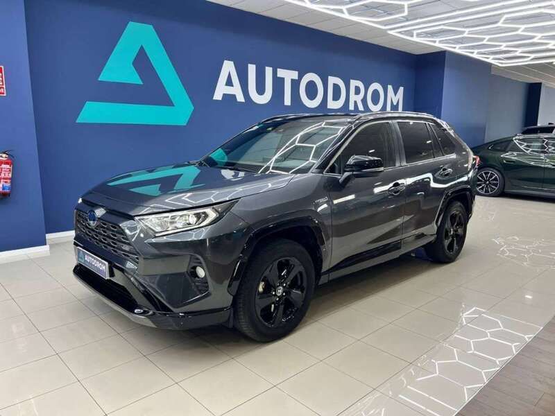 Gris Usado 2019 Toyota RAV4 Hybrid Advance SUV | 31.990 € (Caro) - Imagen 1/4