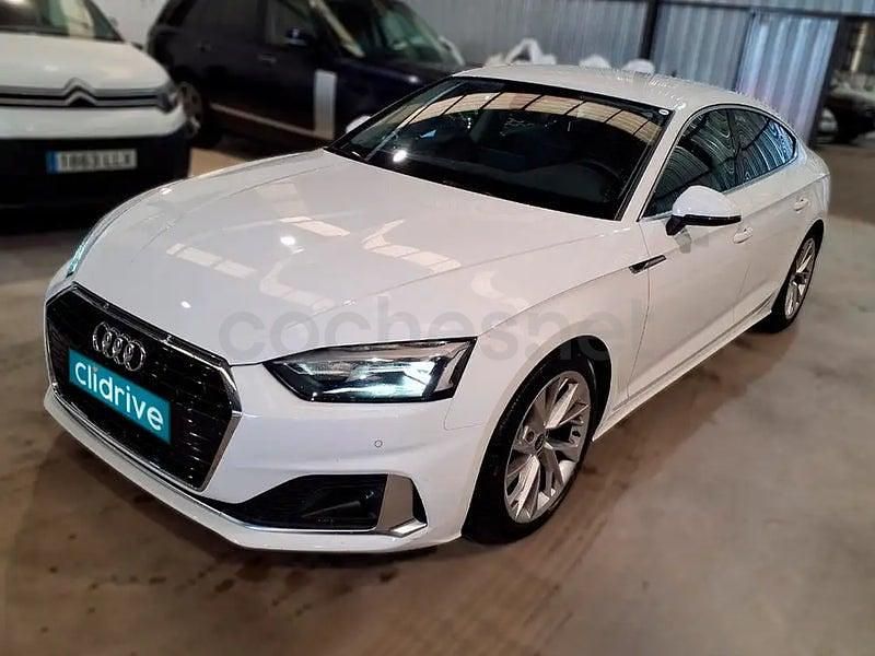 Usado Audi A5 Sportback Advanced Plus 163 CV (119 kW) 2022 Blanco Utilitario