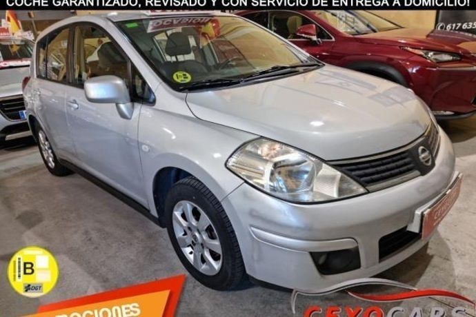 Plateado Usado 2009 Nissan Tiida Tekna Utilitario | 5840 € - Imagen 1/4