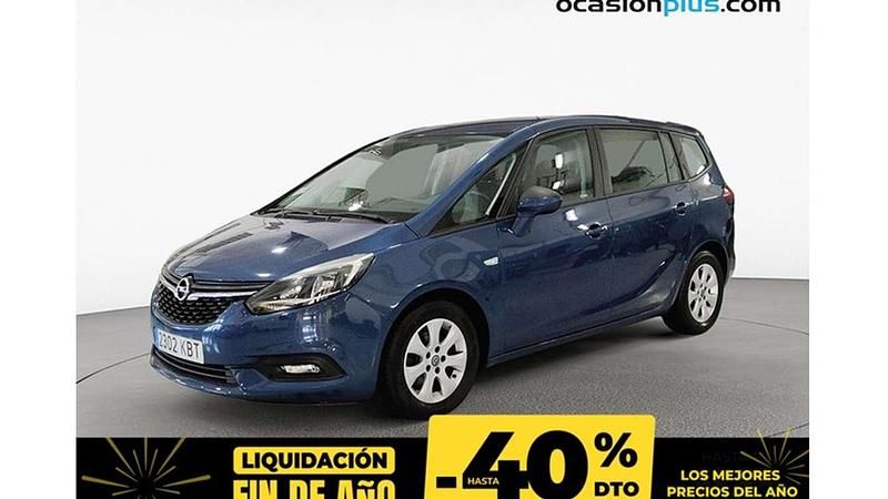 Azul Usado 2017 Opel Zafira Selective Monovolumen | 9676 € (Super precio) - Imagen 1/4
