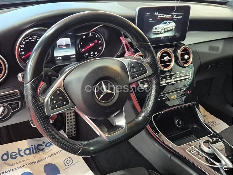 Usado Mercedes C220 170 CV (125 kW) 2018 Gris / plata Coupe