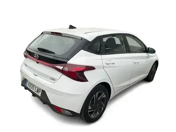 Usado Hyundai i20 100 CV (73 kW) 2021 Blanco Utilitario