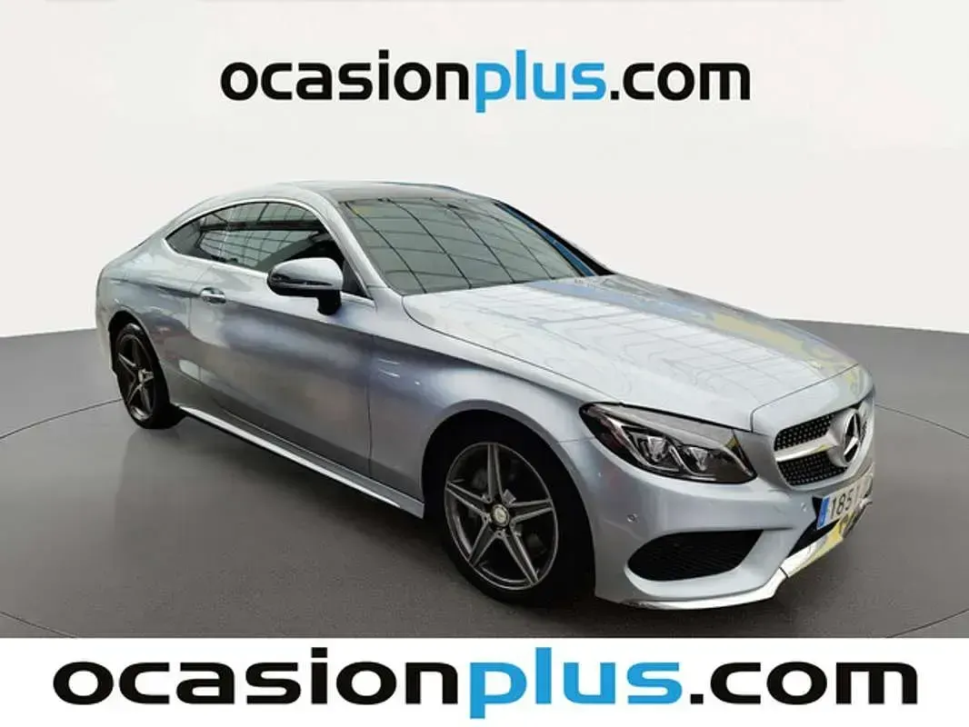 Usado Mercedes C250 204 CV (150 kW) 2016 Plateado Coupe