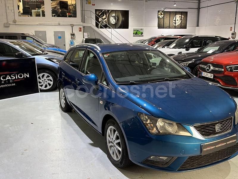 Azul Usado 2015 Seat Ibiza ST Style Familiar | 9990 € (Precio justo) - Imagen 1/4