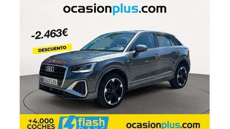 Gris Usado 2021 Audi Q2 S-Line SUV | 24.637 € (Precio justo) - Imagen 1/1
