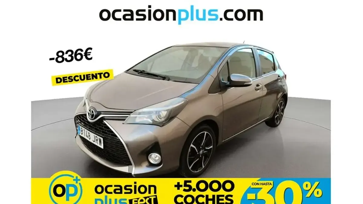 Occasion Toyota Yaris 99 ch (72 kW) 2016 Marron Citadine