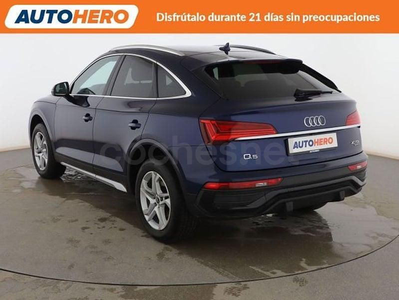 Usado Audi Q5 Advanced Plus 204 CV (150 kW) 2022 Azul SUV