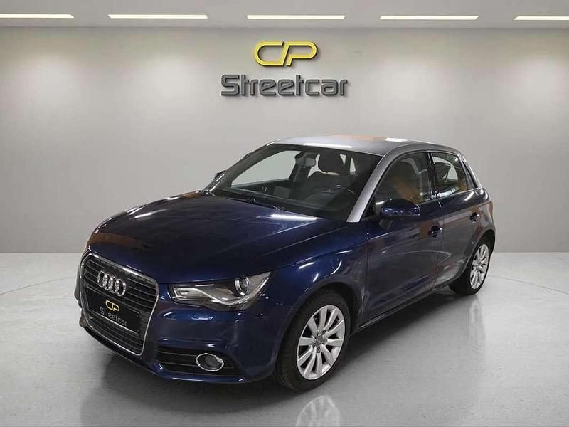 Usado Audi A1 Sportback 86 CV (63 kW) 2014 Azul Utilitario