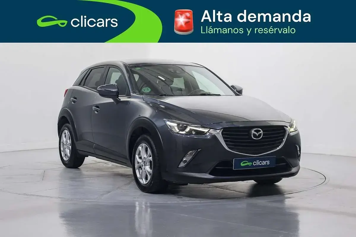 Usado Mazda CX-3 Style 105 CV (77 kW) 2016 Gris SUV