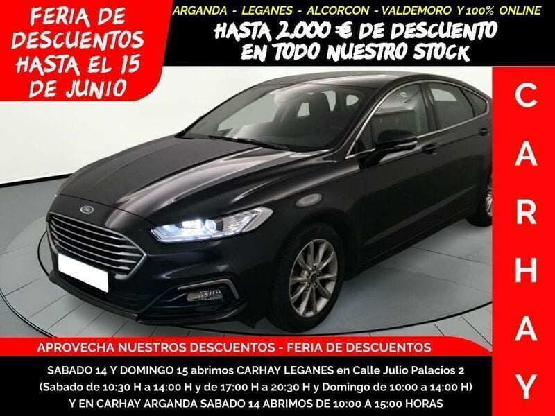 Negro Usado 2019 Ford Mondeo Titanium Berlina | 15.990 € (Precio justo) - Imagen 1/4