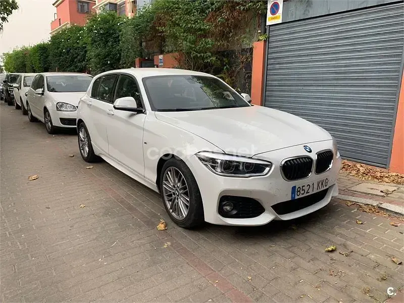 Usado BMW 116 Efficient Dynamics 116 CV (85 kW) 2018 Blanco Utilitario