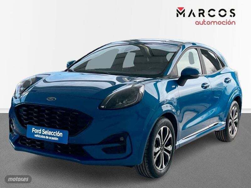 Azul Usado 2024 Ford Puma ST-Line SUV | 23.500 € (Precio justo) - Imagen 1/4
