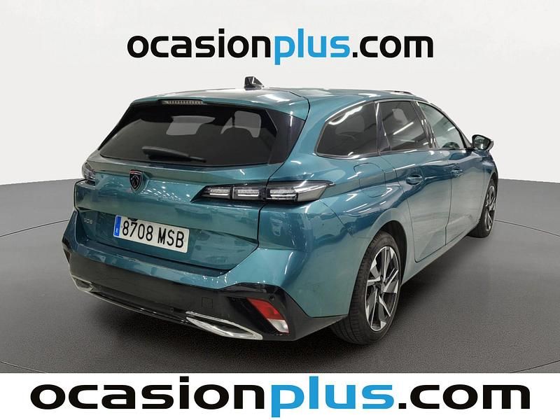 Usado Peugeot 308 SW Allure 131 CV (96 kW) 2024 Azul Familiar