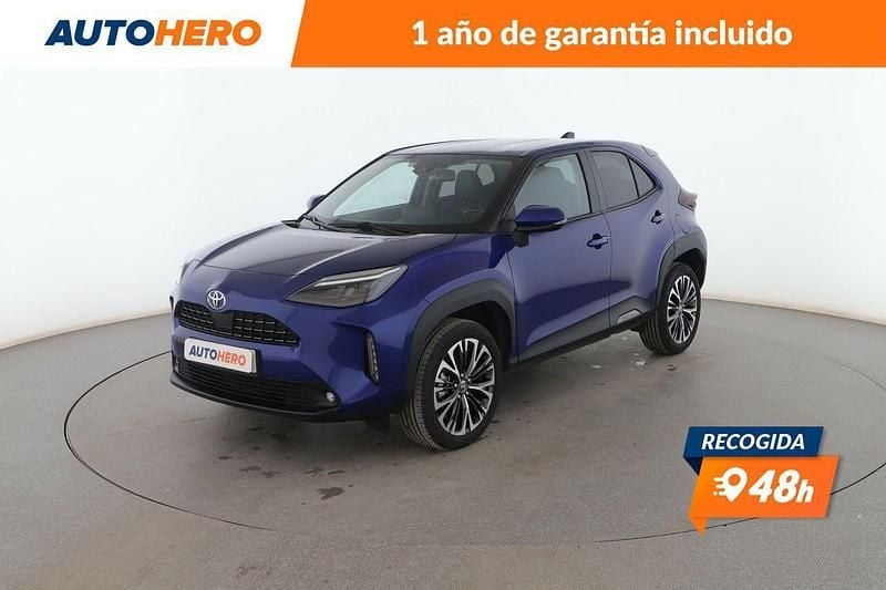 Azul Usado 2021 Toyota Yaris Hybrid Plus | 22.999 € (Caro) - Imagen 1/3