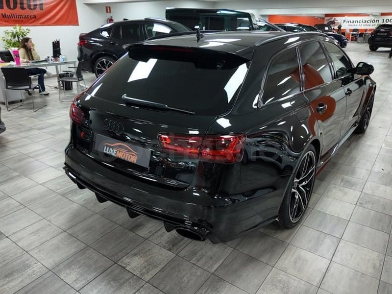Usado Audi RS6 Performance 605 CV (444 kW) 2018 Negro Familiar