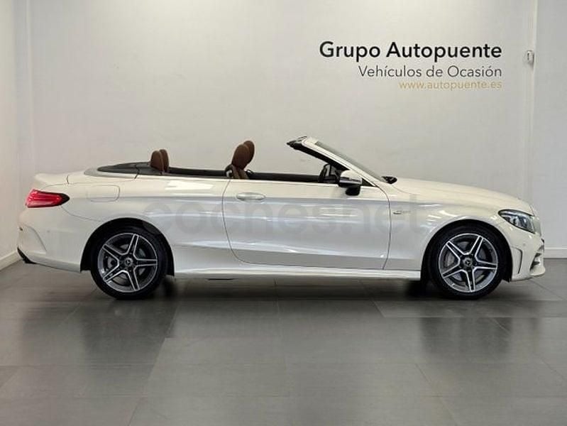 Usado Mercedes C300 258 CV (189 kW) 2019 Blanco Descapotable