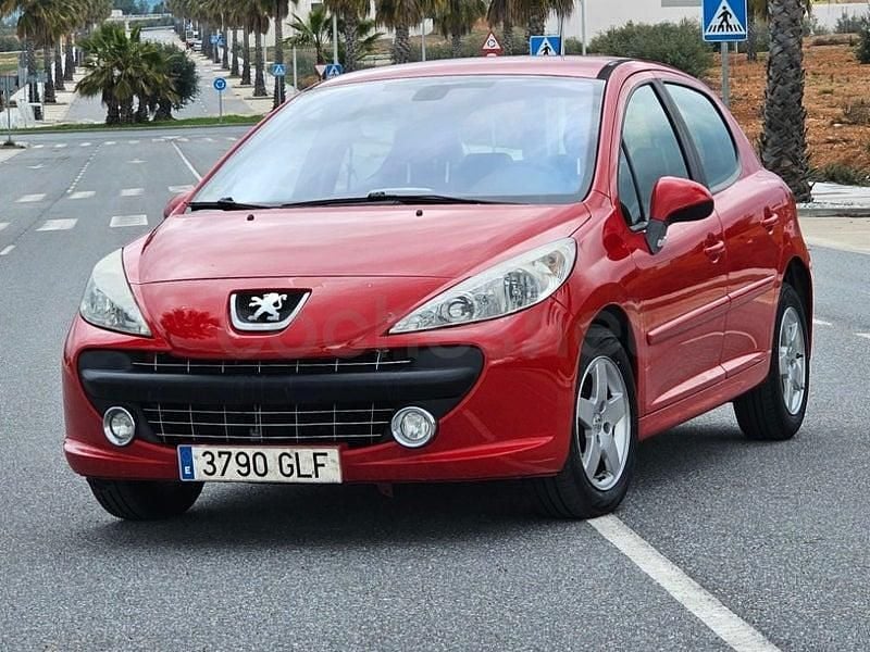 Usado Peugeot 207 Sport 70 CV (51 kW) 2009 Rojo Berlina