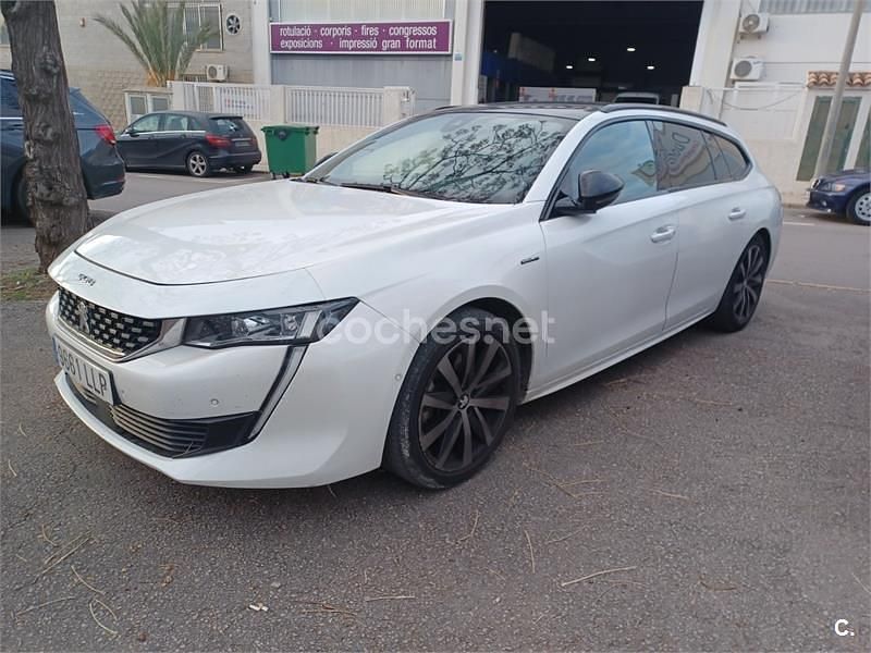 Usado Peugeot 508 GT-line 180 CV (132 kW) 2020 Blanco Familiar