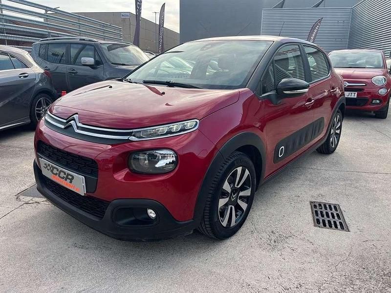 Rojo Usado 2018 Citroën C3 Feel Utilitario | 8500 € (Precio justo) - Imagen 1/4