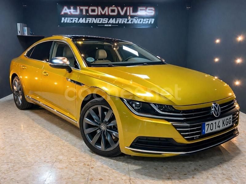 Amarillo Usado 2017 VW Arteon Elegance Berlina | 22.400 € (Precio justo) - Imagen 1/4