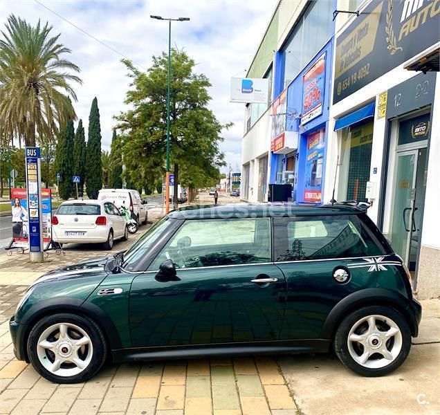 Usado Mini Cooper S 163 CV (119 kW) 2003 Verde Utilitario