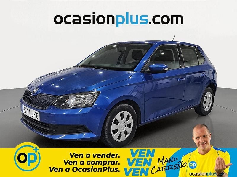 Brugt Skoda Fabia Active 60 HK (44 kW) 2015 Blå Hatchback