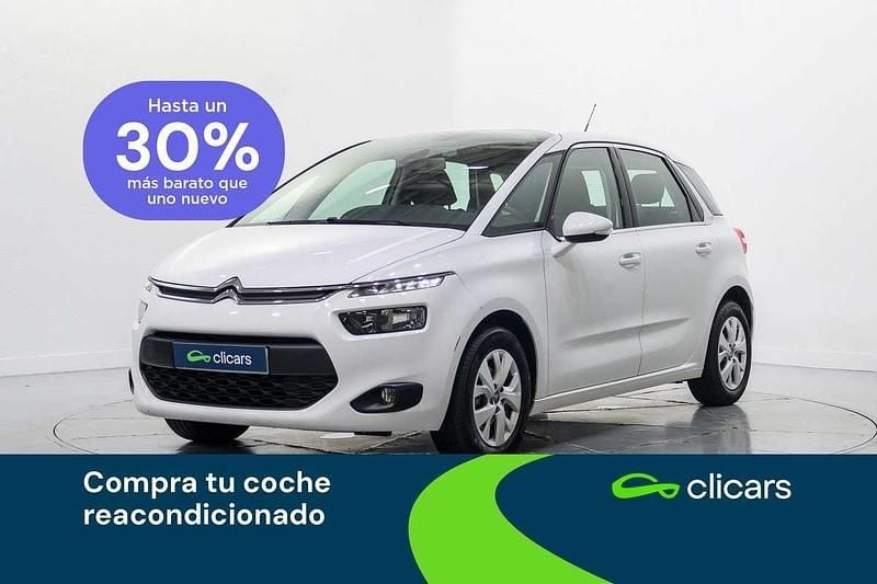 Blanco Usado 2015 Citroën C4 Picasso Seduction Monovolumen | 10.490 € (Precio justo) - Imagen 1/4