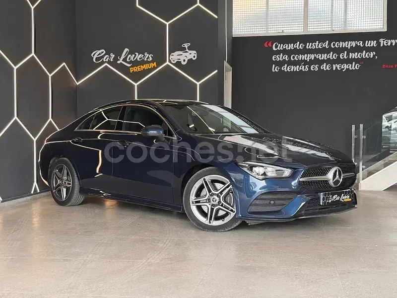 Usado Mercedes CLA200 150 CV (110 kW) 2023 Azul Coupe