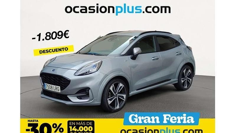 Plateado Usado 2021 Ford Puma Vignale SUV | 18.091 € (Precio justo) - Imagen 1/4