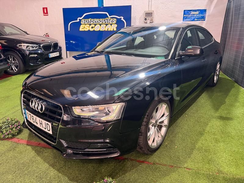 Gris / plata Usado 2012 Audi A5 Sportback Utilitario | 9990 € (Precio justo) - Imagen 1/4