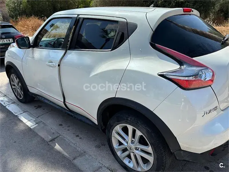 Usado Nissan Juke Acenta 110 CV (80 kW) 2015 Blanco SUV