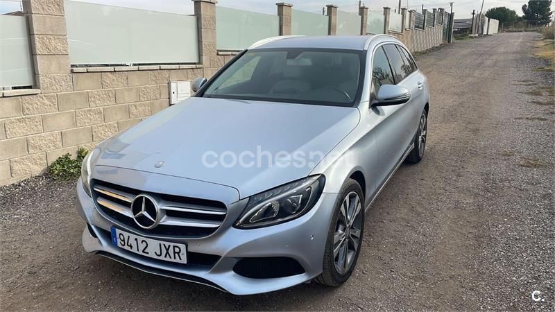 Azul Usado 2017 Mercedes C220 Exclusive Familiar | 17.250 € (Buen precio) - Imagen 1/3