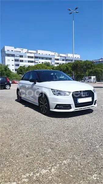 Usado Audi A1 Sportback S-Line 95 CV (69 kW) 2016 Blanco Utilitario