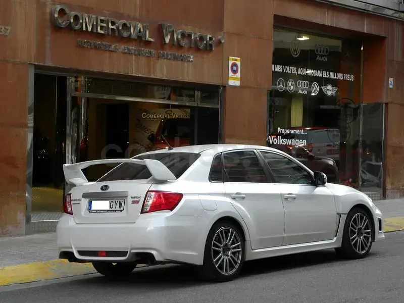 Usado Subaru WRX STI 300 CV (220 kW) 2010 Blanco Berlina