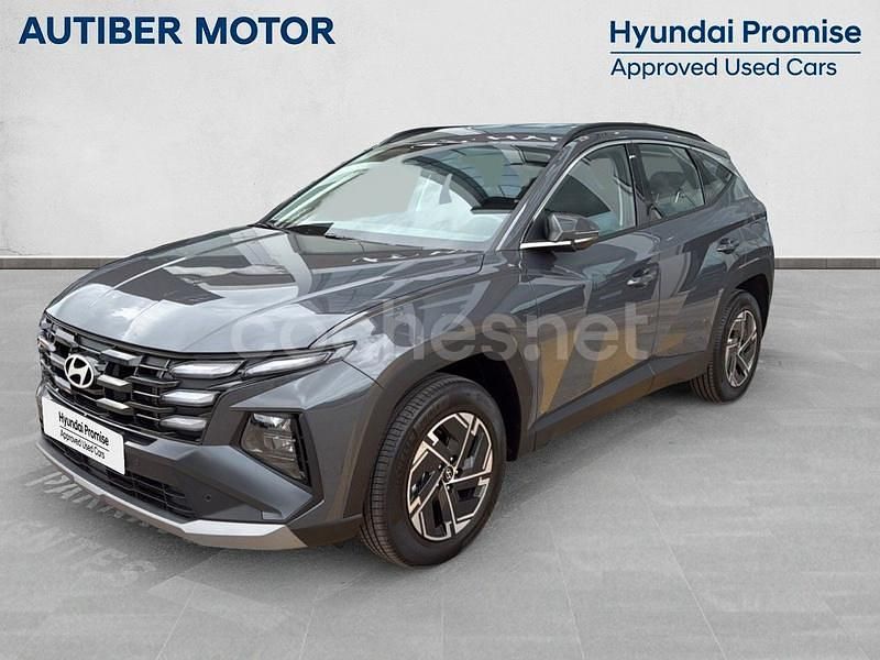 Ecotronic gray Nuevo 2025 Hyundai Tucson SUV | 36.300 € (Precio justo) - Imagen 1/4