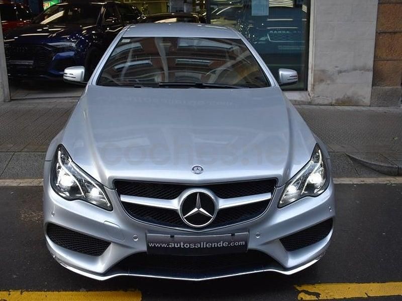 Usado Mercedes E350 AMG 258 CV (189 kW) 2015 Gris / plata Coupe