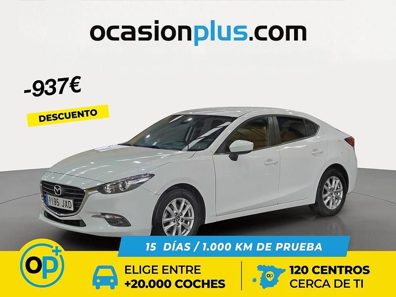 Blanco Usado 2017 Mazda 3 Style | 11.190 € (Precio justo) - Imagen 1/4