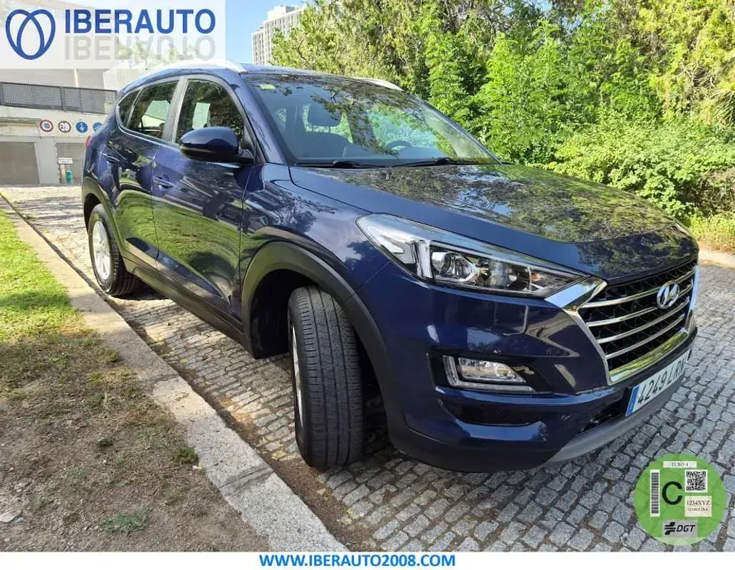 Usado Hyundai Tucson 116 CV (85 kW) 2021 Azul SUV