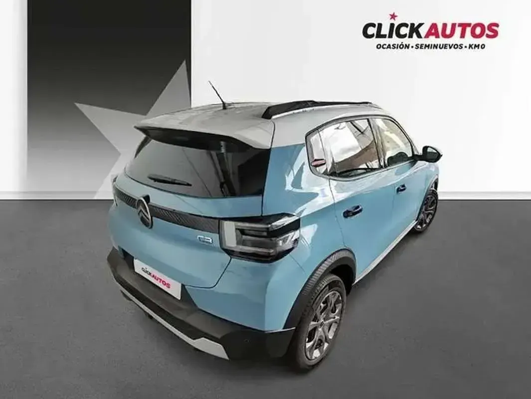 Usado Citroën C3 101 CV (74 kW) 2025 Azul SUV